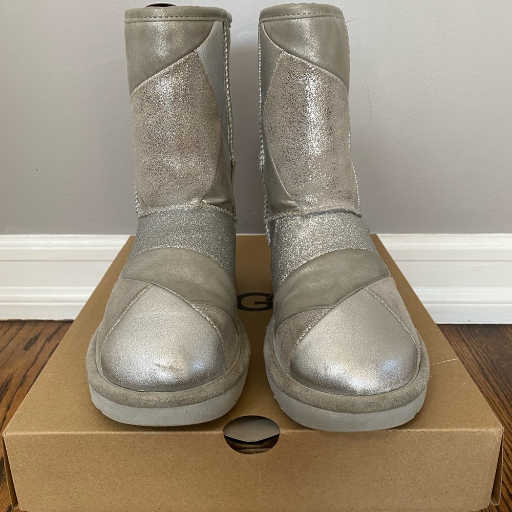 Ugg Patchwork Boots Sz 5 - image 2